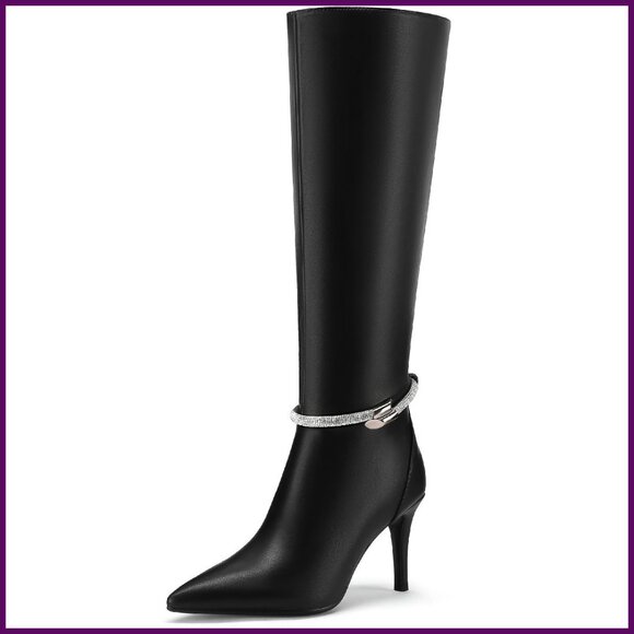 Knee High Stiletto Boots 3.2